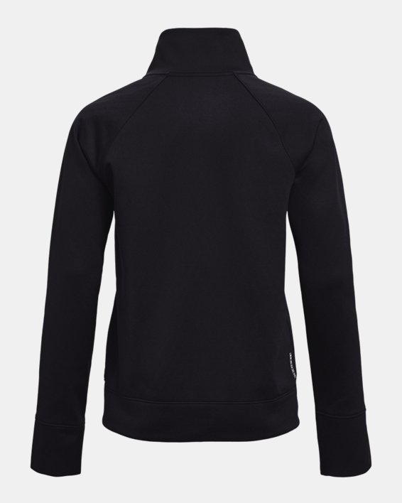 Women's UA RUSH™ Tricot Jacket, Black, pdpMainDesktop image number 6
